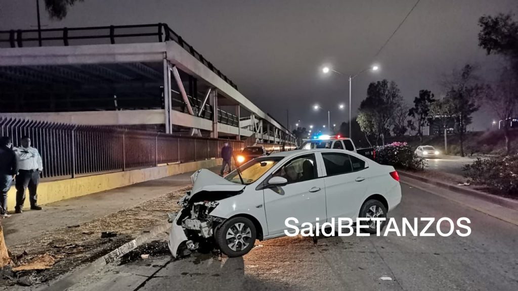Pierde el control de su auto y choca contra un árbol – Said Betanzos