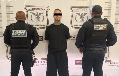 Capturan en Tecate a hombre buscado en California por narcotráfico y trata de personas