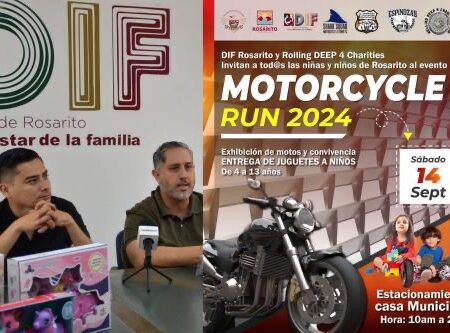 Anuncia DIF Rosarito el Motorcycle Run 2024