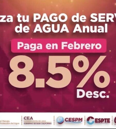 Últimos Días para aprovechar descuento en el pago de servicio de agua