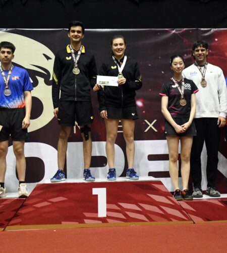 Amy Wang y Rogelio Castro se coronan en el Abierto Mexicano de Tenis de Mesa