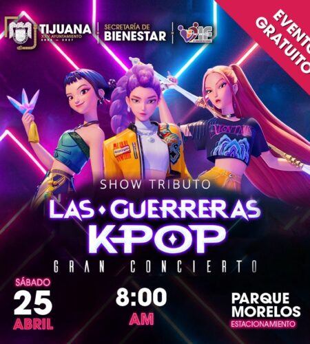 Invitan a celebrar el Día del Niño con concierto tributo a las Guerreras K-Pop en Tijuana