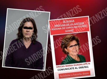 Difunden imágenes de la presunta asesina de la modelo Carolina Flores