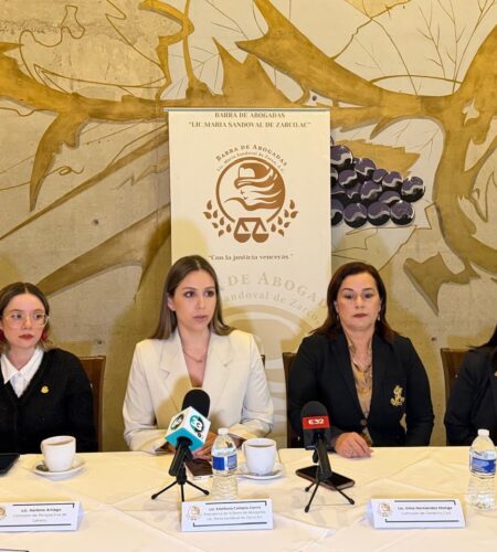 Barra de Abogadas Zarco plantea reforma de justicia para adolescentes y responsabilidad parental