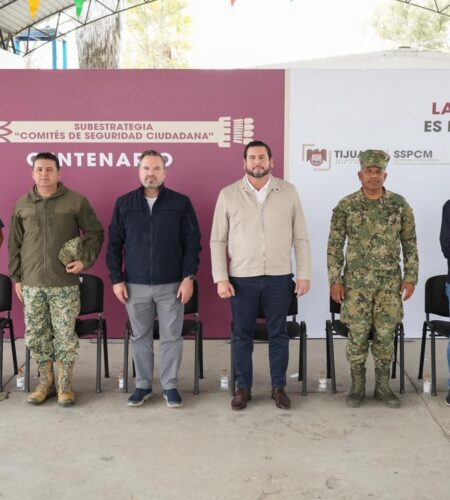 Presentan comités vecinales en Otay Centenario para prevenir delitos