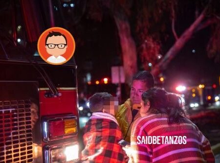 Mujer y niño resultan lesionados en accidente sobre el Periférico
