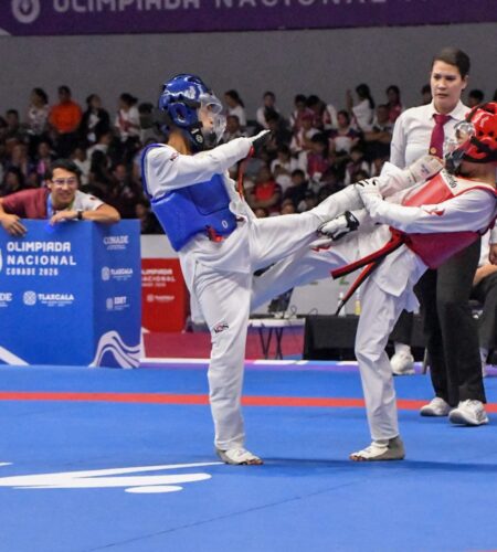 Atletas bajacalifornianos suman seis oros en taekwondo en la Olimpiada Nacional