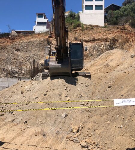 Gobierno de Ensenada clausura obra en cercanías al cerro del Keki por irregularidades