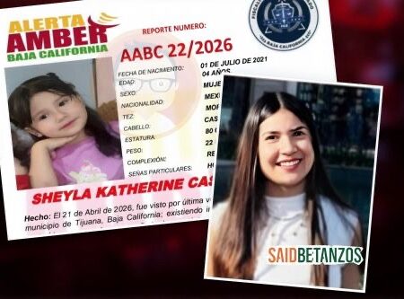 Buscan a Sheyla, niña de 4 años sustraída en Cañadas del Florido