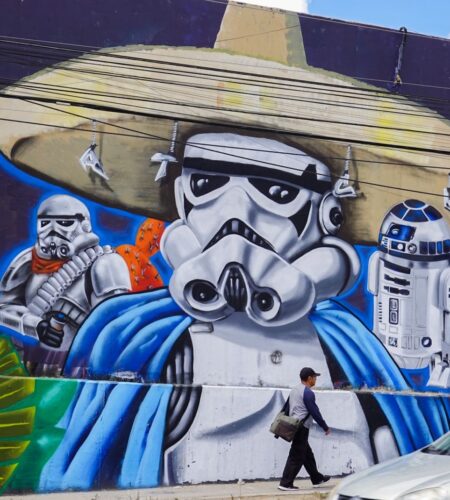 “Stop Wars”: Arte Urbano para transformar Tijuana en el bulevar Casa Blanca