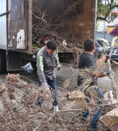 Retiran más de 54 toneladas de basura en colonias de Otay Centenario, La Mesa y Sánchez Taboada