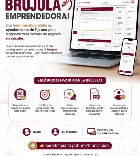 Tijuana lanza ‘Brújula Emprendedora’ para potenciar negocios locales