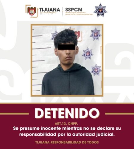 Detienen a ladrón tras robo violento en Seven Eleven