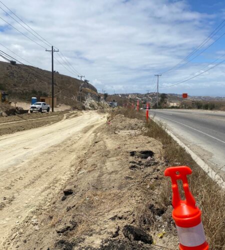 Avanza la ampliación del bulevar García en Tijuana