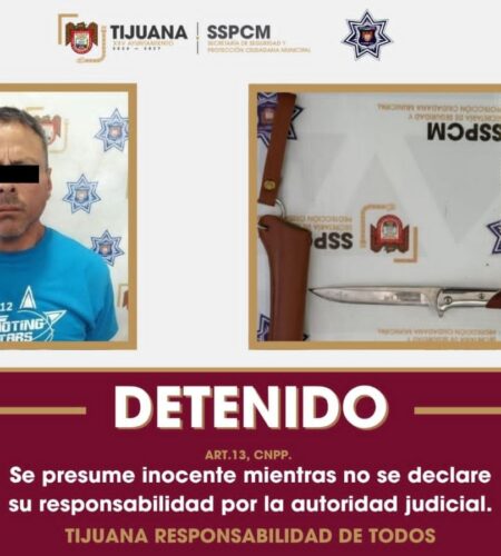 Hombre intentó asaltar La Espadaña con arma blanca, pero terminó tras las rejas