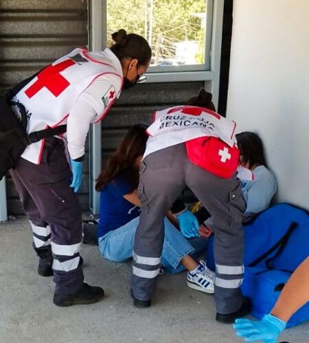 Protección Civil BC capacita a alumnos de Cruz Roja en triage y atención de emergencias