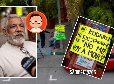 Empresario se declara en huelga de hambre frente a La Casa del Mole; acusa despojo