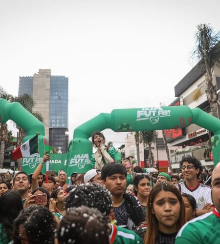 Tijuana de fiesta tras el triunfo de la Selección Mexicana