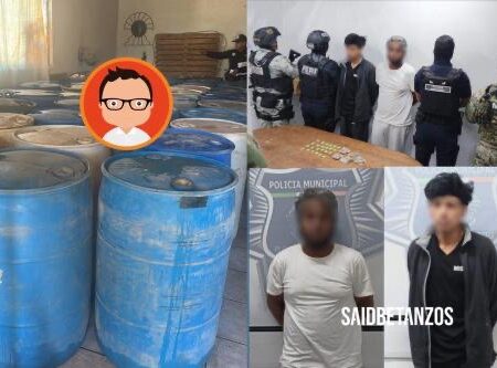 Aseguran 27 mil litros de hidrocarburo en Tecate; caen dos hombres con droga en Rosarito