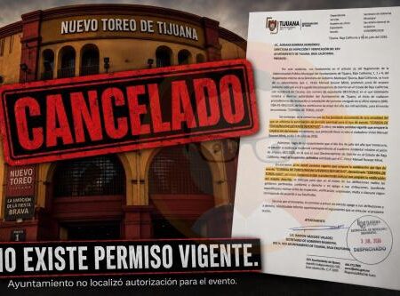 No hay permiso y juez niega “corrida de toros” en el Nuevo Toreo de Tijuana