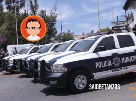 Policía Municipal de Tecate pasa de cinco a 25 patrullas; les dan 10 nuevas unidades