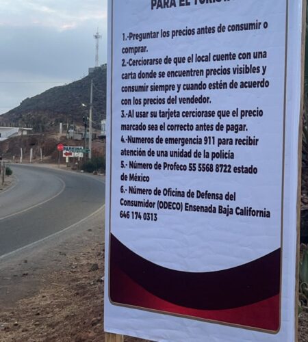 Ensenada refuerza orientación a visitantes en La Bufadora con señalética en español e inglés