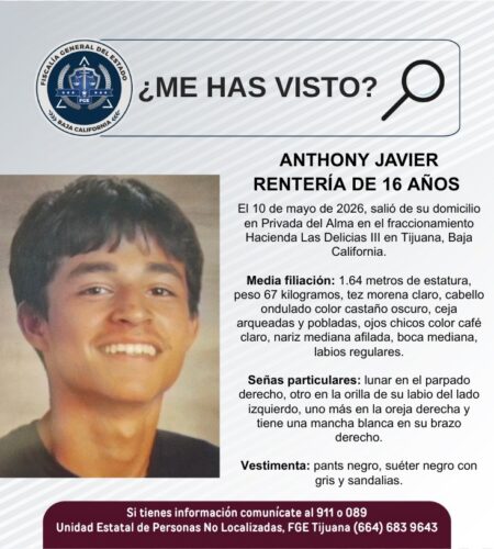 Joven salió de su casa el 10 de mayo y ya no regresó