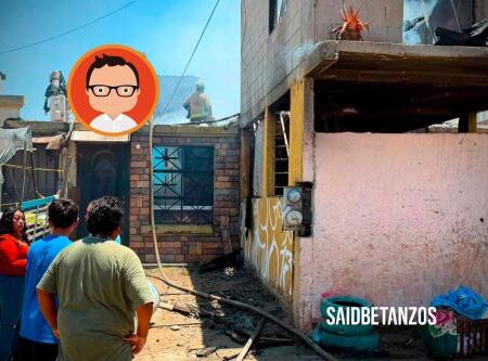 Por quema basura causa incendio de una casa y daña otras cinco en Villa del Campo