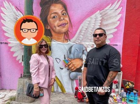 Con mural recuerdan a la niña María Belén en el bulevar Cucapah