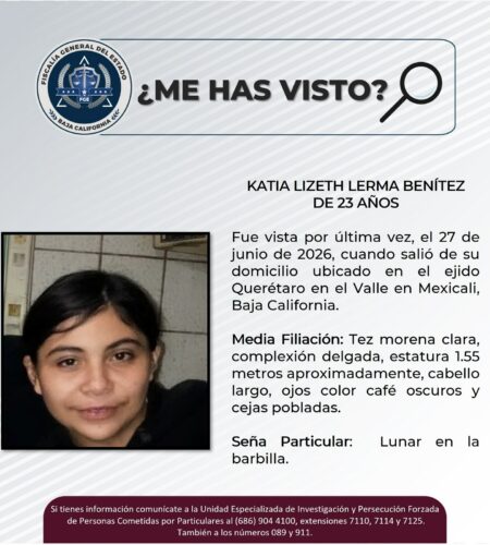Joven salió de su casa el 27 de junio y no regresó
