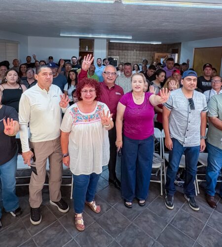 Alfredo Álvarez destaca la importancia de la soberanía en encuentro con militancia en Tecate