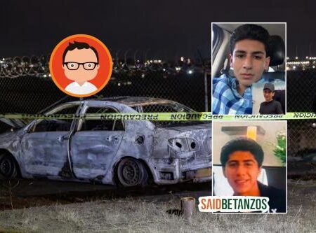 Hallan dos cadáveres en auto incendiado; investigan si son los primos desaparecidos en la Zona Norte
