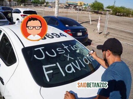 Conductores exigen justicia por Flaviano y seguridad para trabajar en plataformas