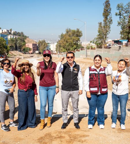 Inauguran canal pluvial en Tijuana que beneficiará a más de 40 mil personas