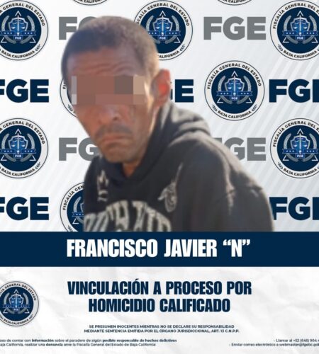 Vinculan a proceso a «El Jaipo» por homicidio en Ensenada