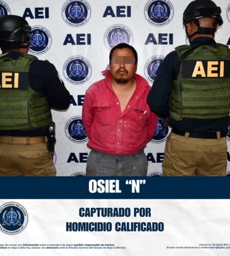 Capturan en Tijuana a sujeto acusado de homicidio en Hidalgo