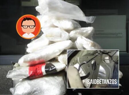 Descubren en la garita San Ysidro, un auto “cargado“ de droga sintética
