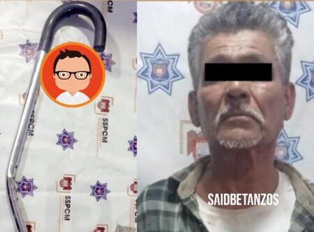 Agarró a ‘bastonazos’ a su vecina embarazada