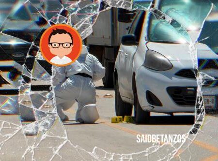 Lo asesinan dentro de un automóvil en el Ejido Francisco Villa