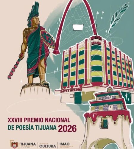 Abren convocatoria para el XXVIII Premio Nacional de Poesía Tijuana 2026
