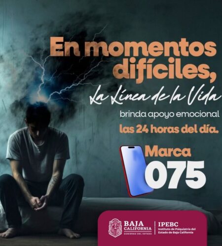 En un año, más de 5,000 personas recibieron apoyo emocional en Baja California