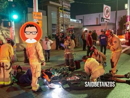 Caminaba borracho y provoca accidente con repartidor de Uber