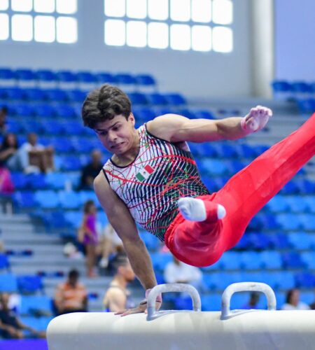 México gana bronce en gimnasia artística varonil en JCC 2026