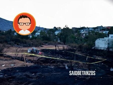 Hallan a hombre sin vida tras incendio de vivienda improvisada en Tecate