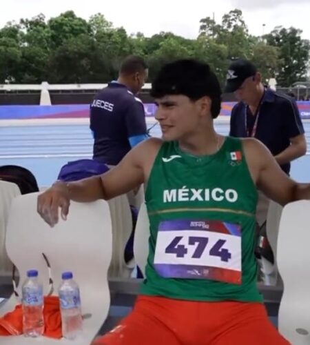 Darío Rodríguez inicia con fuerza el decatlón en Santo Domingo 2026