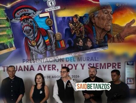 Develan mural que muestra la historia de Tijuana en la avenida Revolución