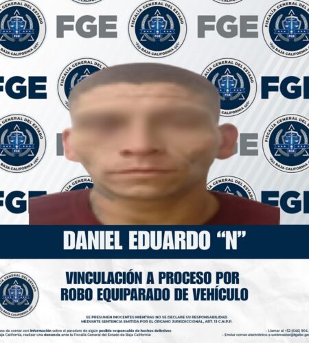 Vinculan a presunto cómplice en desmantelamiento de vehículo robado