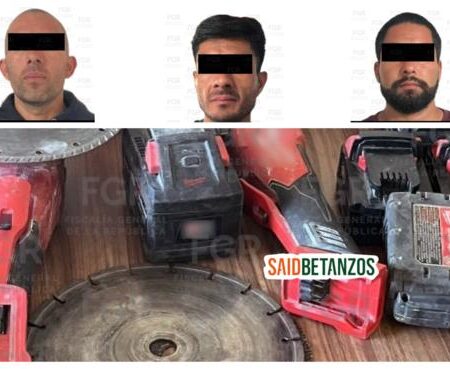 A prisión tres hombres por intentar cortar el muro fronterizo en Tijuana