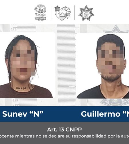 Pareja que asaltó con un menor fue detenida y el menor quedó con su abuelo