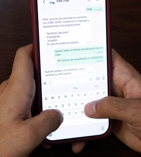 El Poder Judicial de Baja California mantiene el servicio de Chat PJBC para acercar la justicia a la ciudadanía
